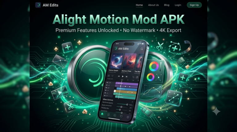 Alight Motion Mod APK v5.0.277 – No Watermark, Pro Unlocked