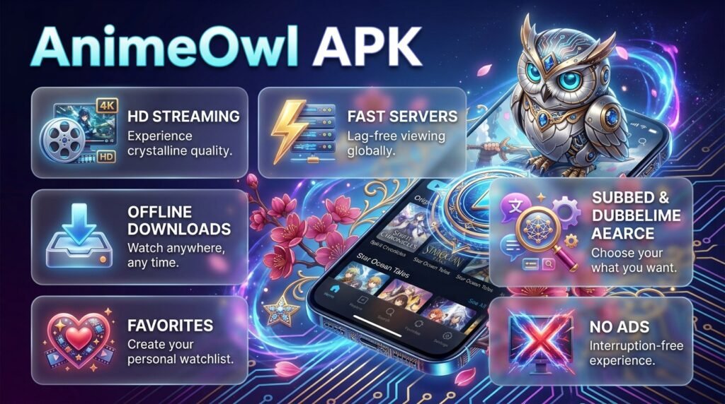 Key Features of AnimeOwl APK
