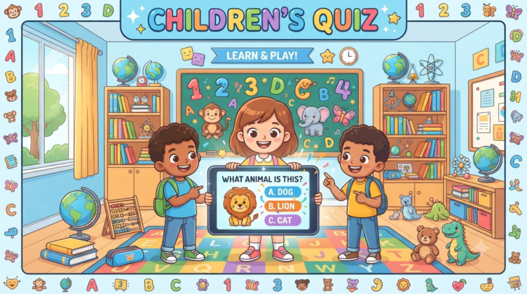 Children’s Quiz APK v2026 – Best Educational Game for Kids Android